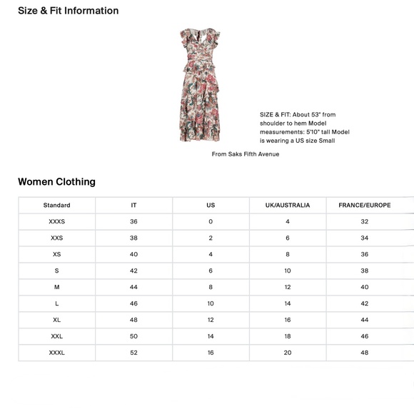 Love The Label Lillie White Print Tiered Open-Back Dress US8 NWT - Picture 8 of 12